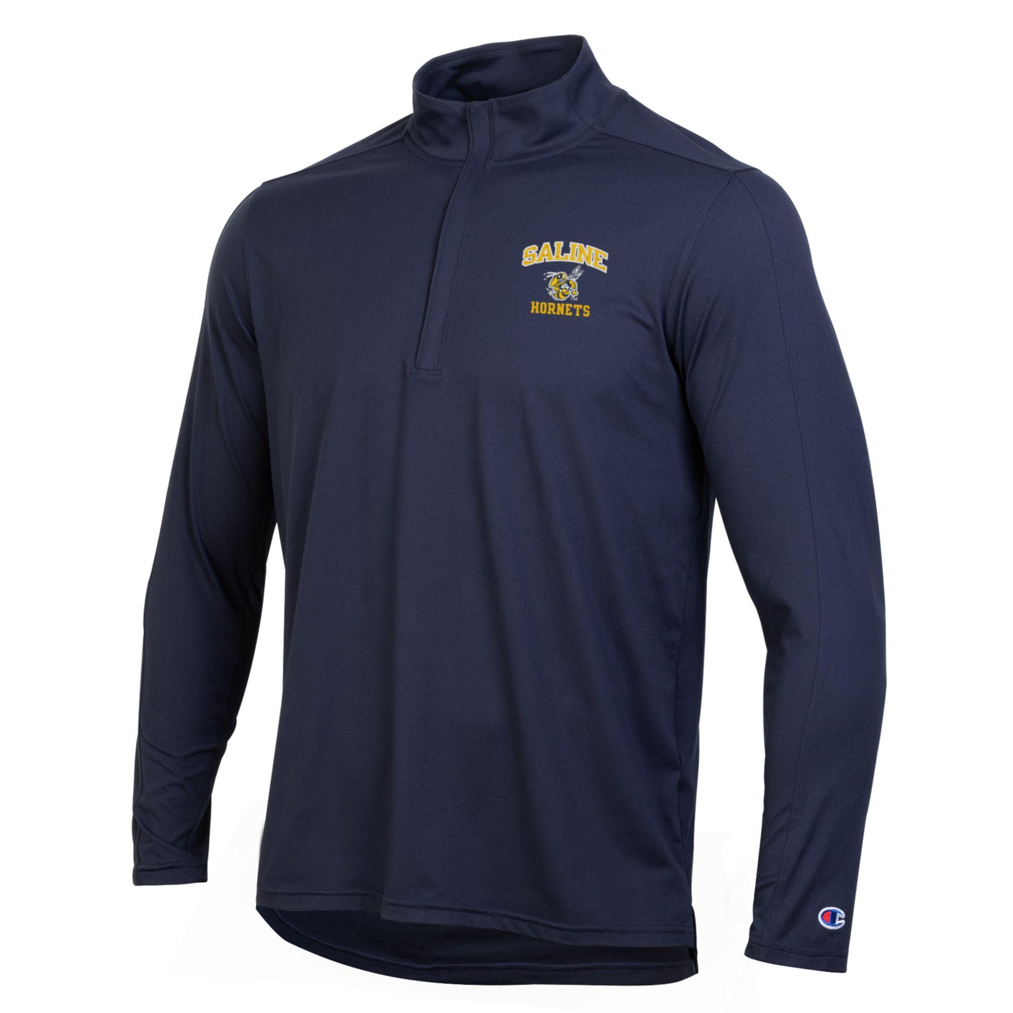 Champion Mens Soft Touch 1/4 Zip Marine/Midnight/Navy | The EDGE