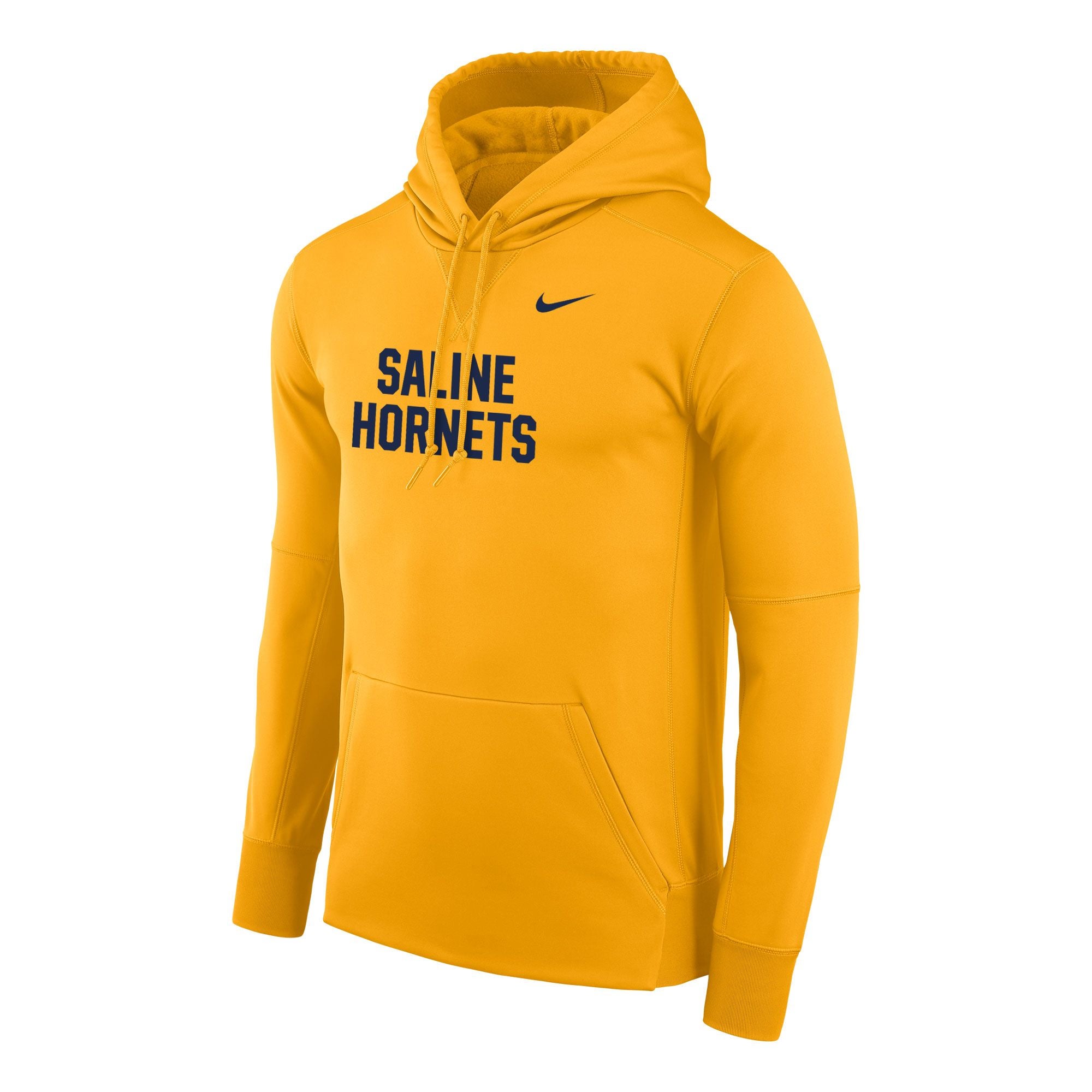 university gold hoodie